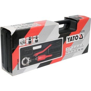 YATO Krimpelő készlet 9 részes Pex-Al-Pex csövekhez (YT-21759)