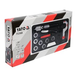 YATO Hiderulikus csőperemező készlet 10 részes 3/8'-1 1/8' (YT-21826) YATO Hiderulikus csőperemező készlet 10 részes 3/8'-1 1/8' (YT-21826)