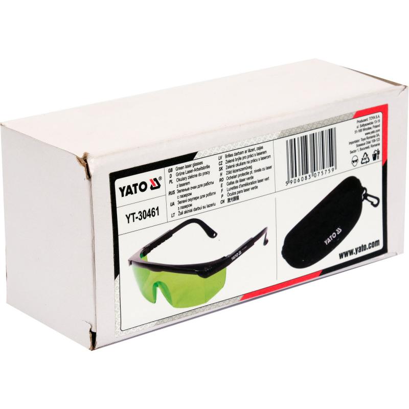 YATO Szemüveg lézerszintezőhöz zöld (YT-30461) YATO Szemüveg lézerszintezőhöz zöld (YT-30461)