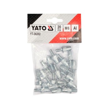 YATO Szegecscsavar M6 alumínium (20 db/cs) (YT-36202)