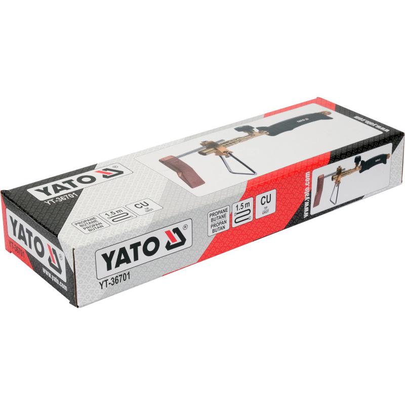 YATO Gázégő 360 mm + 1,5 m tömlő (perzselő) (YT-36701)