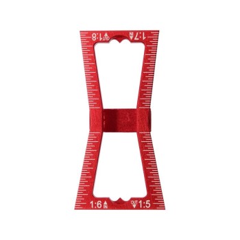 YATO Asztalos fecskefark sablon alumínium (YT-44080)