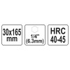 YATO Fafúró 30 x 165 mm bit befogással (YT-44689)