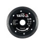YATO Gyémánt vágókorong 125 x 1,3 x 10 x 22,2 mm turbó (YT-59982)