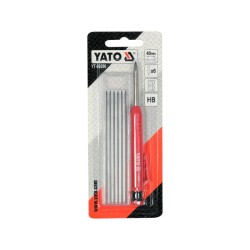 YATO Fémházas ácsceruza tölthető 150 mm + 6 db betét (YT-69290) YATO Fémházas ácsceruza tölthető 150 mm + 6 db betét (YT-69290)