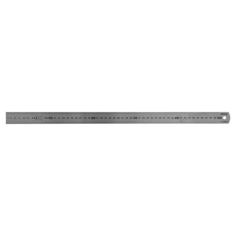 YATO Vonalzó inox 500 mm (YT-70722)