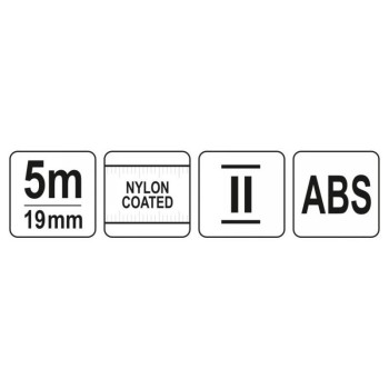 YATO Mérőszalag 5 m x 19 mm (YT-71071)