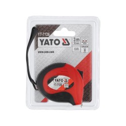 YATO Mérőszalag 3 m x 16 mm mágneses (YT-7126)