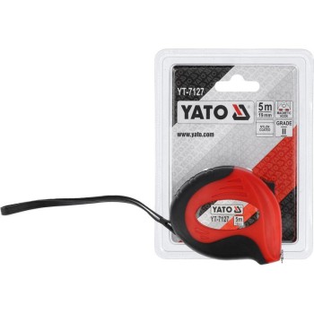 YATO Mérőszalag 5 m x 19 mm mágneses (YT-7127)