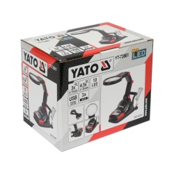 YATO Forrasztó állvány nagyítóval és LED lámpával (YT-73861) YATO Forrasztó állvány nagyítóval és LED lámpával (YT-73861)