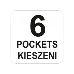 YATO Szerszámtartó kötény 690 x 560 mm vízálló 6 zsebes (YT-74060) YATO Szerszámtartó kötény 690 x 560 mm vízálló 6 zsebes (YT-74060)