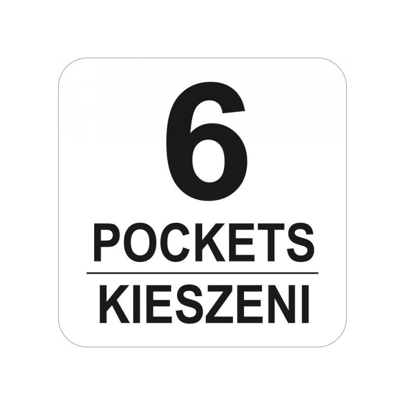 YATO Szerszámtartó kötény 690 x 560 mm vízálló 6 zsebes (YT-74060)