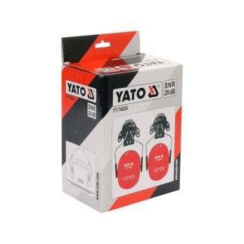 YATO Védősisak fülvédővel 28 dB (YT-74624) YATO Védősisak fülvédővel 28 dB (YT-74624)