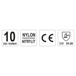 YATO Szerelőkesztyű (Nitril mártott FEHÉR) 10-es (YT-7474) YATO Szerelőkesztyű (Nitril mártott FEHÉR) 10-es (YT-7474)