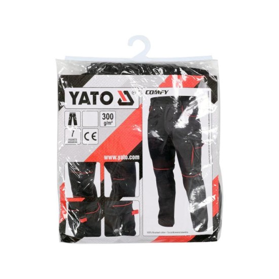 YATO Munkavédelmi deréknadrág L-es méret COMFY (YT-79242) YATO Munkavédelmi deréknadrág L-es méret COMFY (YT-79242)