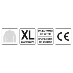 YATO Munkavédelmi kabát XL-es méret DAN (YT-80283) YATO Munkavédelmi kabát XL-es méret DAN (YT-80283)
