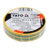 YATO Szigetelőszalag 15 x 0,13 mm x 20 m fekete (YT-81593)