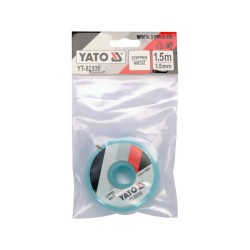 YATO Kiforrasztó szalag 1,5 mm x 1,5 m (YT-82530) YATO Kiforrasztó szalag 1,5 mm x 1,5 m (YT-82530)