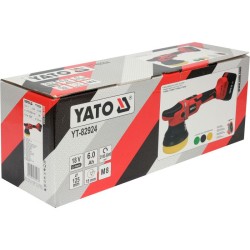 YATO Akkus excenter polírozó 125 mm 18 V (1 x 4,0 Ah akksi + töltő) (YT-82924) YATO Akkus excenter polírozó 125 mm 18 V (1 x 4,0 Ah akksi + töltő) (YT-82924)
