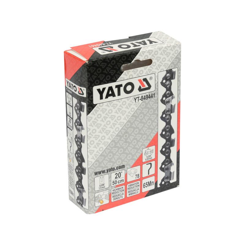 YATO Láncfűrész lánc 20' 0,325' 1,5 mm 78 szem (YT-849441)