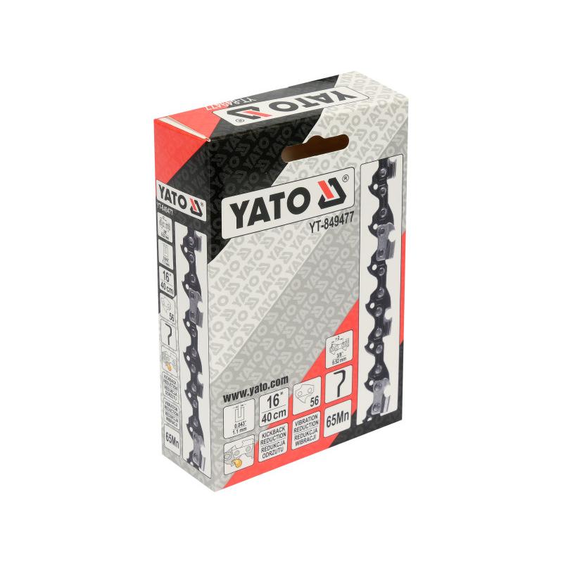 YATO Láncfűrész lánc 16' 3/8' 1,1 mm 56 szem (YT-849477)
