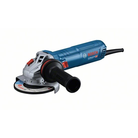 BOSCH Sarokcsiszoló 125 mm GWS 12-125 S fordulatszám szabályzós, reteszelhető kapcs.  / 1200 W (06013A6020)