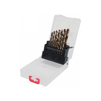 YATO Csigafúró készlet 19 részes 1-10 mm HSS Co (YT-41604)