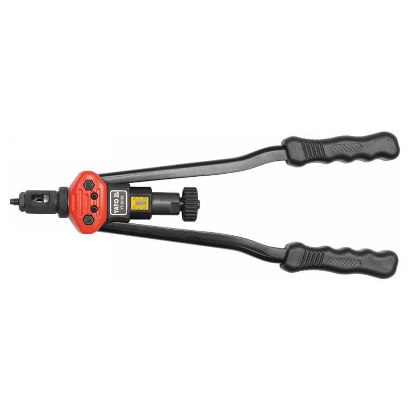 YATO YT-36129 karos popszegecshúzó M3–M12 szegecsekhez, 410 mm, 7 pofával