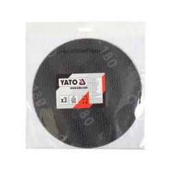 YATO Tépőzáras csiszolóháló 225 mm / P180 (3 db/cs) (YT-845853) YATO Tépőzáras csiszolóháló 225 mm / P180 (3 db/cs) (YT-845853)