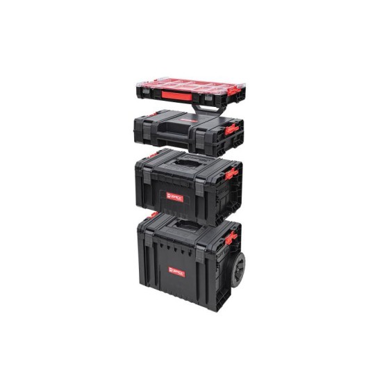 QBRICK SYSTEM PRO 5 részes szerszámosláda készlet – moduláris, ütésálló, vízálló QBRICK SYSTEM PRO 5 részes szerszámosláda készlet – moduláris, ütésálló, vízálló