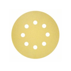 BOSCH Tépőzáras csiszolólap 125 mm / P40 8 lyukas C450 (50 db/cs) (2608621739) BOSCH Tépőzáras csiszolólap 125 mm / P40 8 lyukas C450 (50 db/cs) (2608621739)