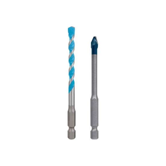 BOSCH EXPERT HEX-9 Hard Ceramic + Multiconstruction 6 mm 1/4' bitbefogással (2 db/cs) (2608902366)