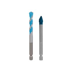 BOSCH EXPERT HEX-9 Hard Ceramic + Multiconstruction 8 mm 1/4' bitbefogással (2 db/cs) (2608902367) BOSCH EXPERT HEX-9 Hard Ceramic + Multiconstruction 8 mm 1/4' bitbefogással (2 db/cs) (2608902367)