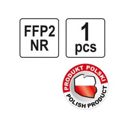 YATO Pormaszk FFP2/PZ NR SL szelepes (YT-74949) YATO Pormaszk FFP2/PZ NR SL szelepes (YT-74949)
