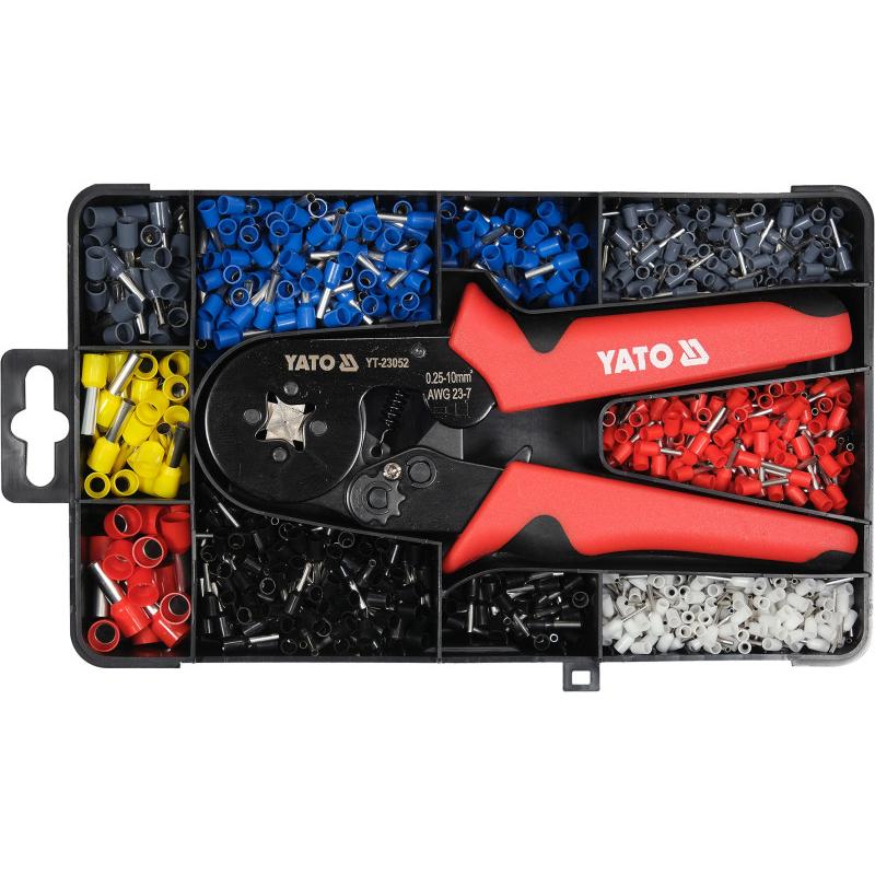 YATO Krimpelő készlet 1201 részes (YT-23052)