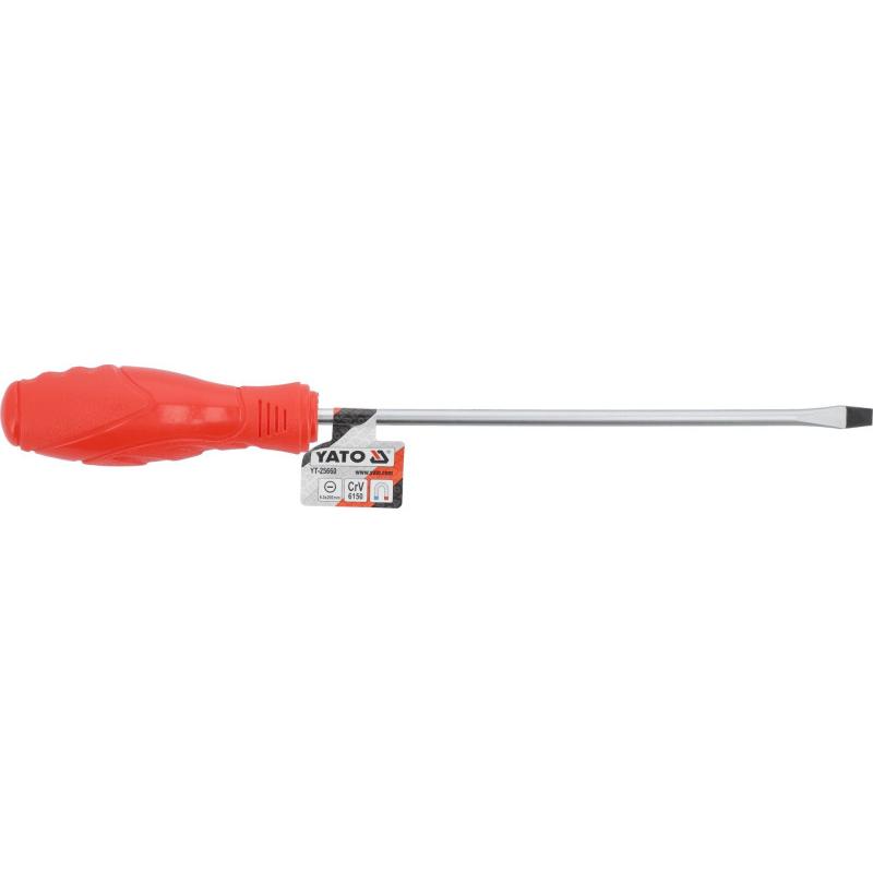 YATO Csavarhúzó lapos 6x200 mm mágneses CrV (YT-25660)