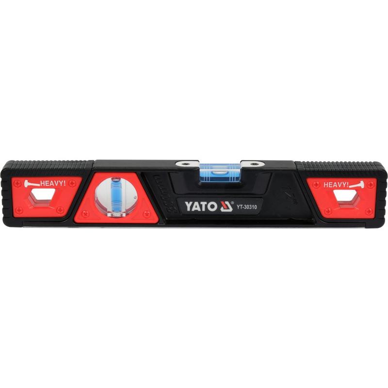 YATO Üthető vízmérték 2 libella 300 mm (YT-30310)