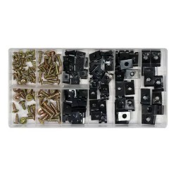 Fém lemezanya és csavar készlet 170 db Yato