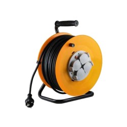 Kábeldob 50 m - IP44 gumi kábel Kábeldob 50 m - IP44 gumi kábel