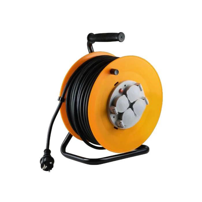 Kábeldob 50 m - IP44 gumi kábel