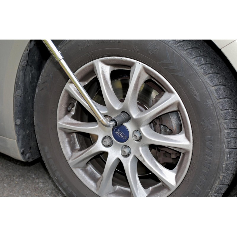 Kerékanyakulcs kétfejű 1/2'' 18,5-19,5 mm -Ford króm kupakokhoz- Laser