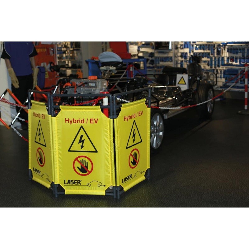 Kordon - műanyag összecsukható biztonsági akadály 3 részes - Hybrid Kordon - műanyag összecsukható biztonsági akadály 3 részes - Hybrid