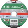Vágókorong 125 x 1.0 x 22,23 mm - AKKU-TOP Energy Saving - KWB