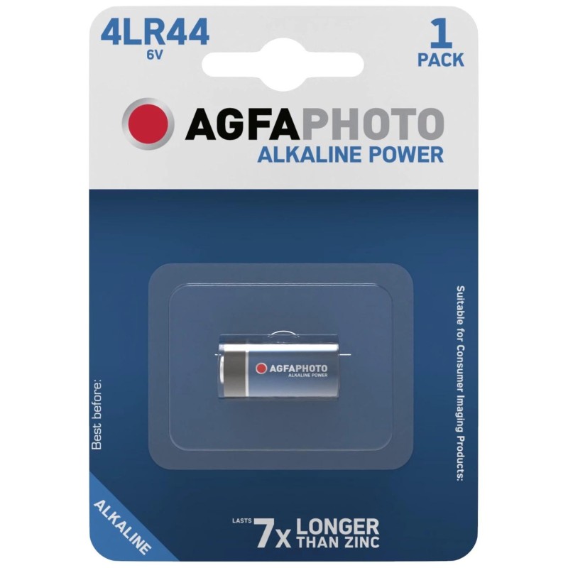 Elem 6V - 4LR44 / GP467H, A544 Riasztóelem - alkáli AgfaPhoto