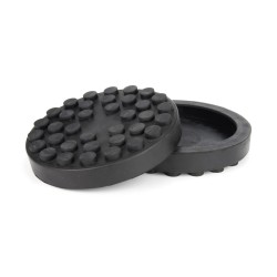 Gumipogácsa csápos emelőhöz 146/126 mm-es peremes pöttyös-lyukas