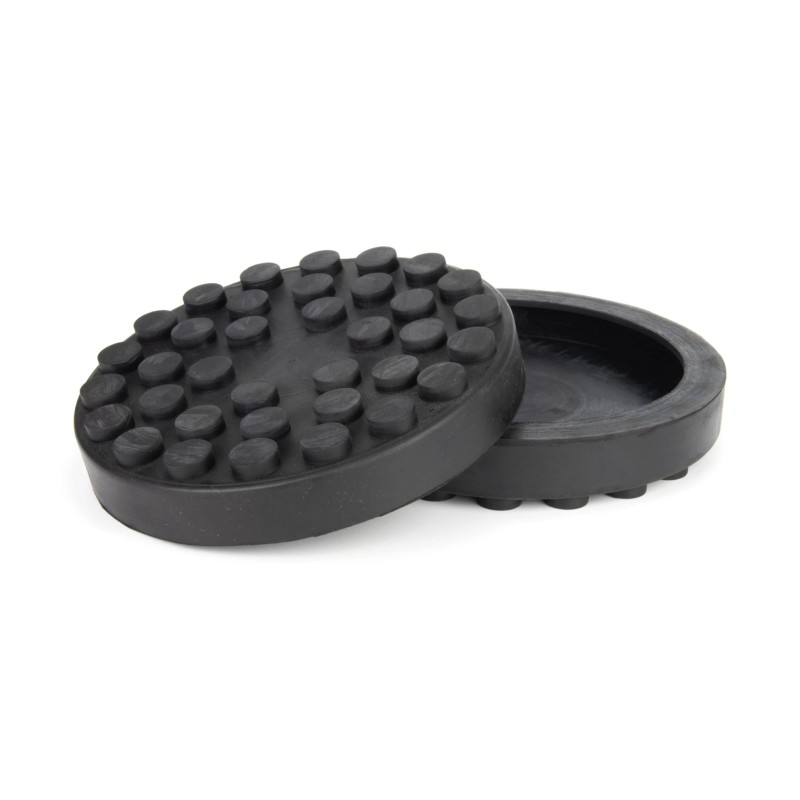 Gumipogácsa csápos emelőhöz 146/126 mm-es peremes pöttyös-lyukas