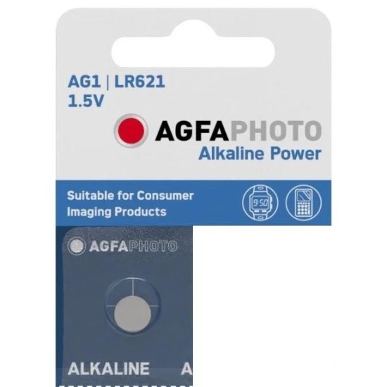 Elem 1.5V - LR621 / AG1 gombelem - AgfaPhoto