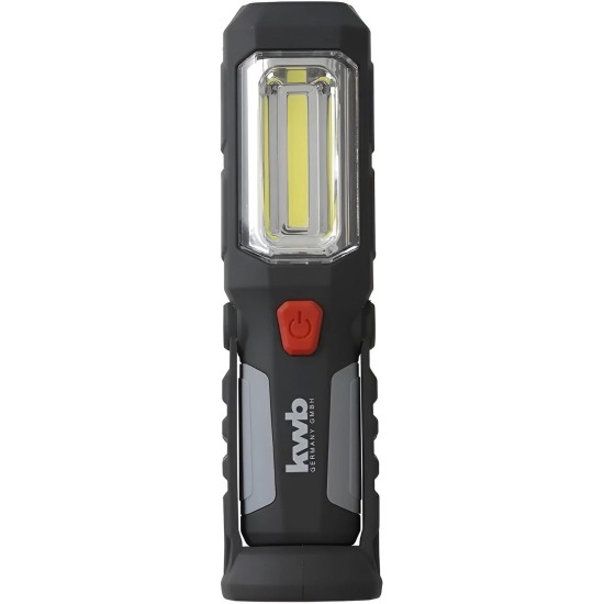 Szerelőlámpa LED COB + 1 ledes dönthető 307 lumen - KWB