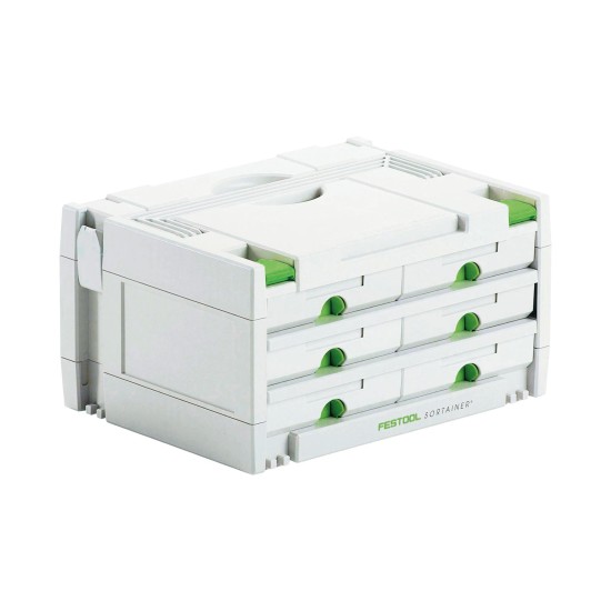 Systainer - Szortimenter 6 fiókos SYS 3-SORT/6 - Festool