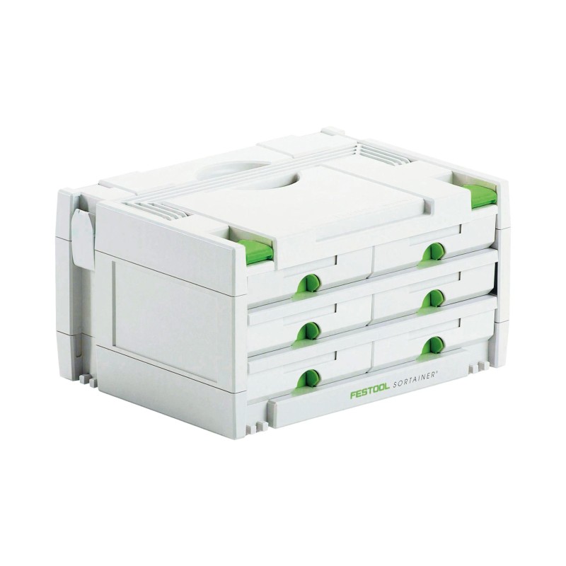 Systainer - Szortimenter 6 fiókos SYS 3-SORT/6 - Festool